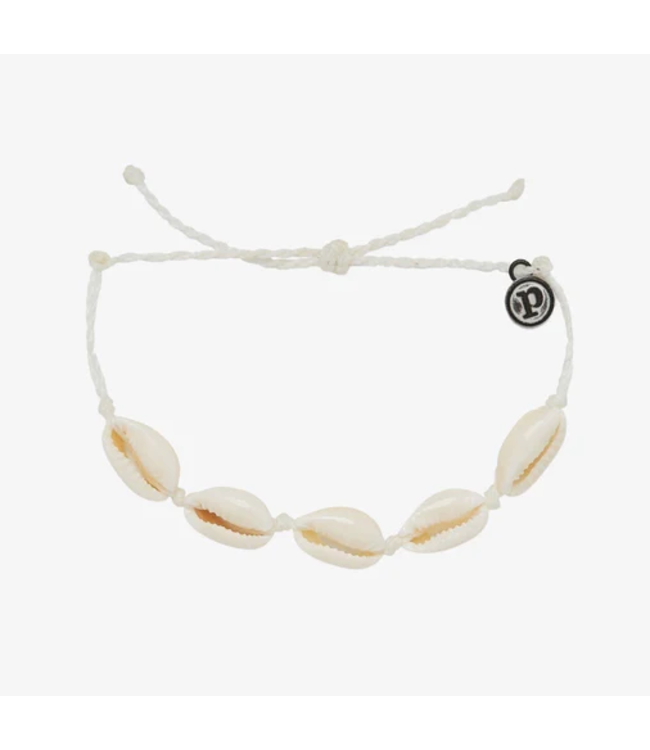 Pura Vida PURA VIDA BRACELET KNOTTED COWRIES (10BRPK1358)