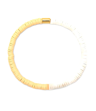 Pura Vida PURA VIDA BRACELET SEASCAPE VINYL DISC STRETCH (51429)