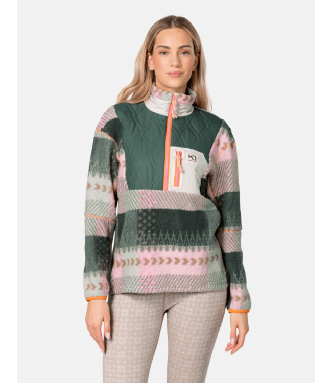 Kari Traa KARI TRAA POLAIRE DEMI-ZIP ROTHE (623636)