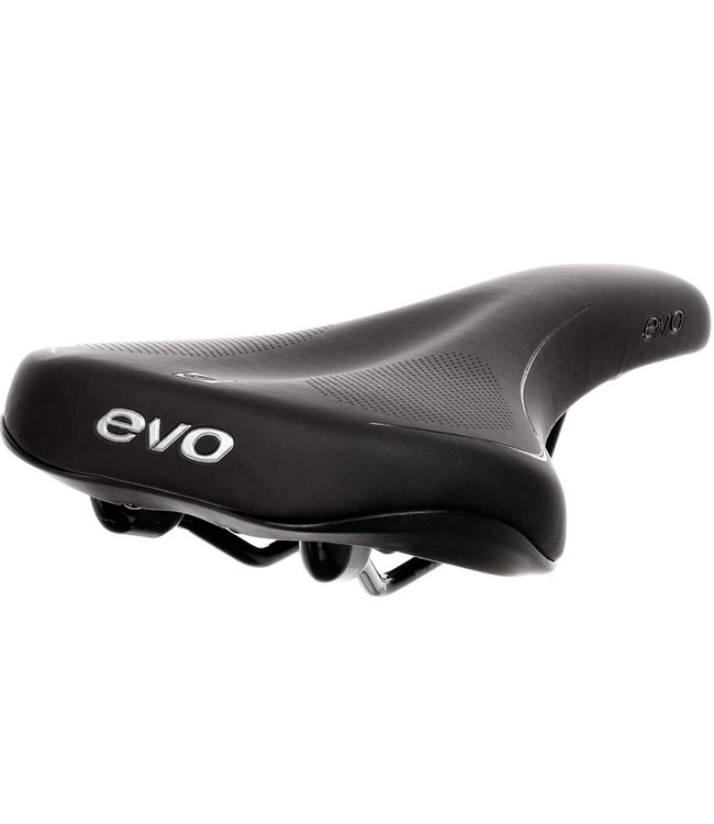 Evo, Recreational, Selle, 262 x 192mm, Women, Black