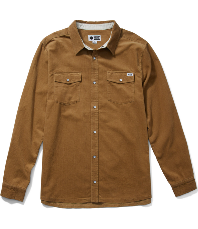 Salty Crew SALTY CREW CHEMISE CORDUROY BOONDOCKS HOMME (21435065)
