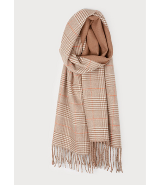 Caracol CARACOL FOULARD DOUX ET CHAUD À CARREAUX PRINCE DE GALLES (6248)