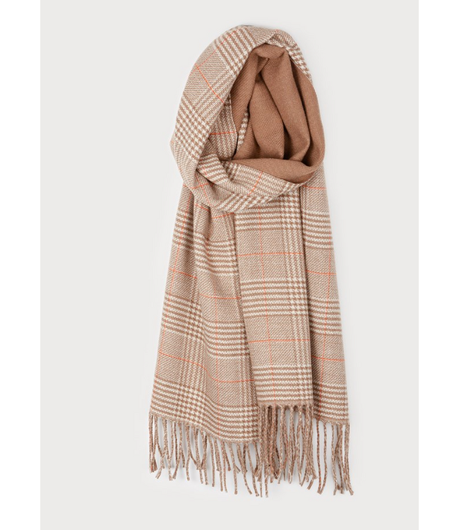 Caracol CARACOL FOULARD DOUX ET CHAUD À CARREAUX PRINCE DE GALLES (6248)
