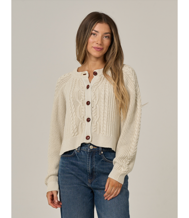 Salty Crew SALTY CREW CARDIGAN FISHERMAN FEMME (21335000W)