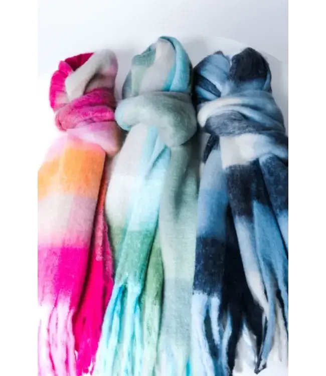 Orb ORB FOULARD SUPERSOFT BRIGHT CHECKERED (63-2461)