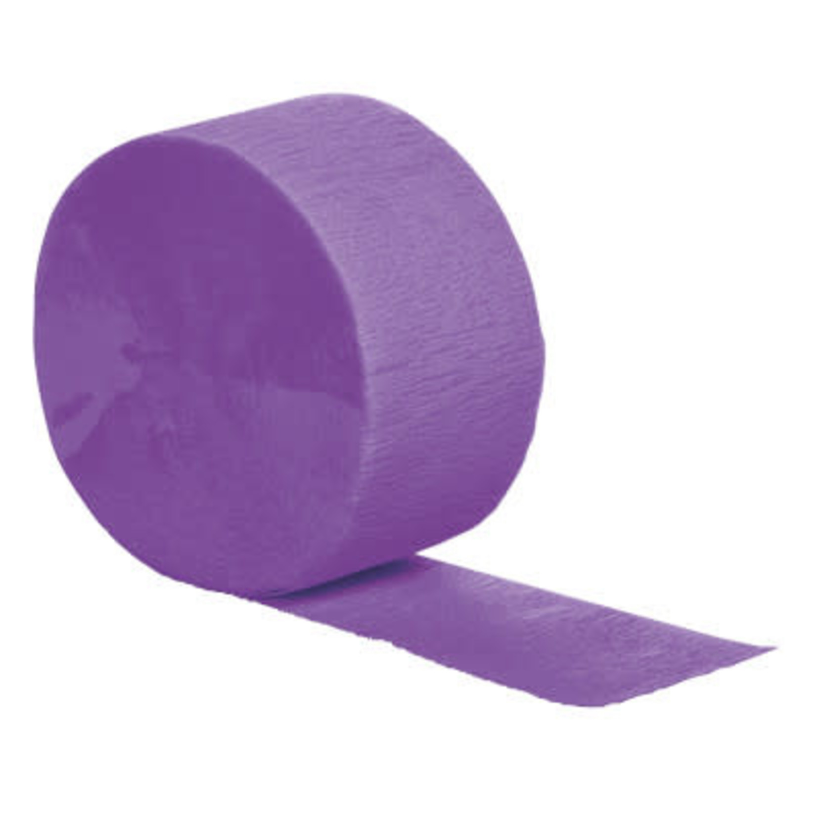 Touch of Color 81' Amethyst Purple Crepe PaperStreamer