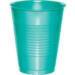 Touch of Color 16oz. Teal Lagoon Plastic Cups - 20ct.