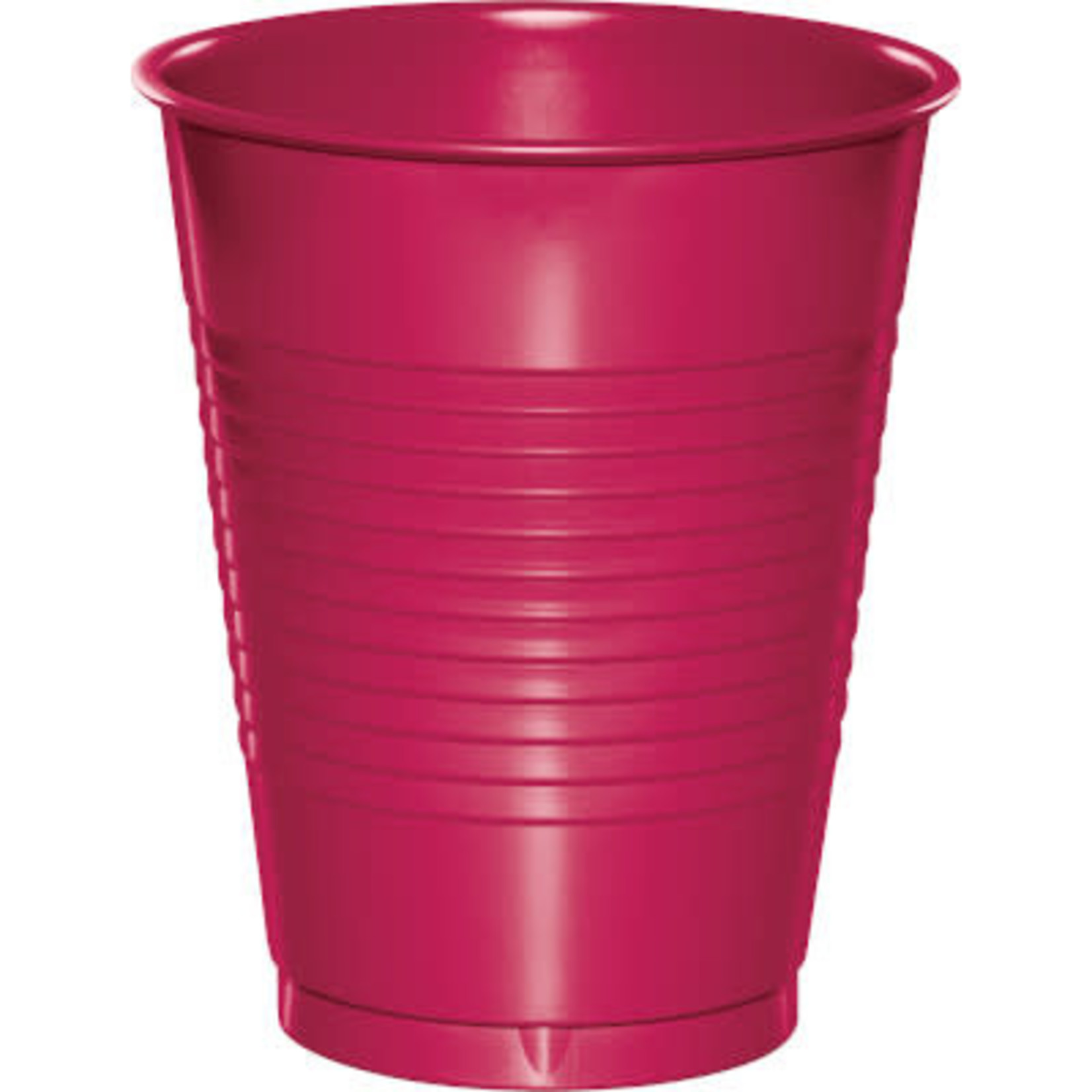 Touch of Color 16oz. Magenta Pink Plastic Cups - 20ct.