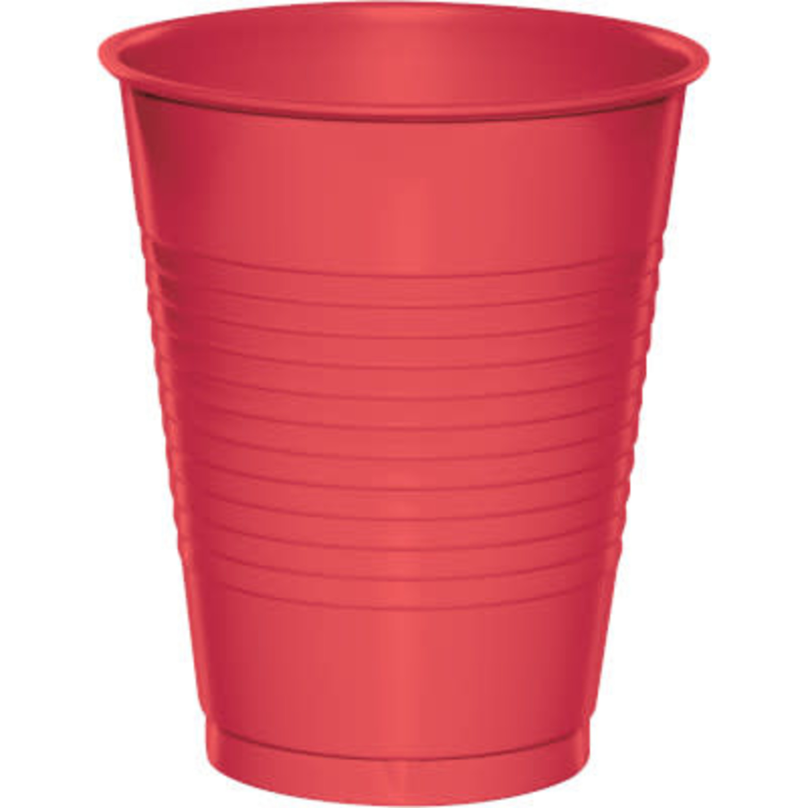 Touch of Color 16oz. Coral Plastic Cups - 20ct.