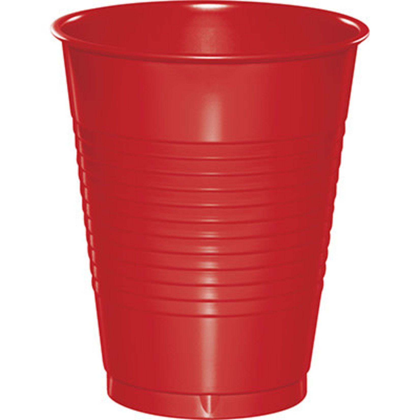 Touch of Color 16oz Classic Red Plastic Cups - 20ct.