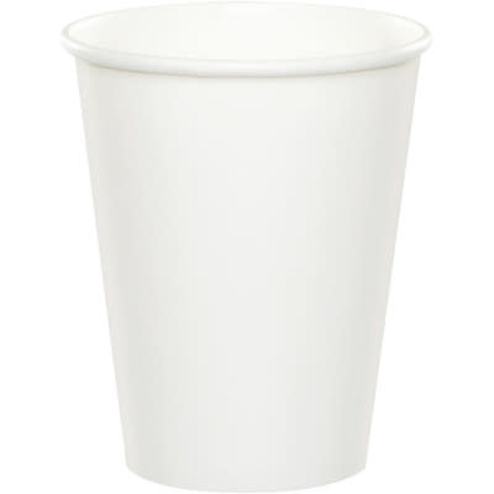 Touch of Color 9oz. White Hot/Cold Paper Cups - 24ct.