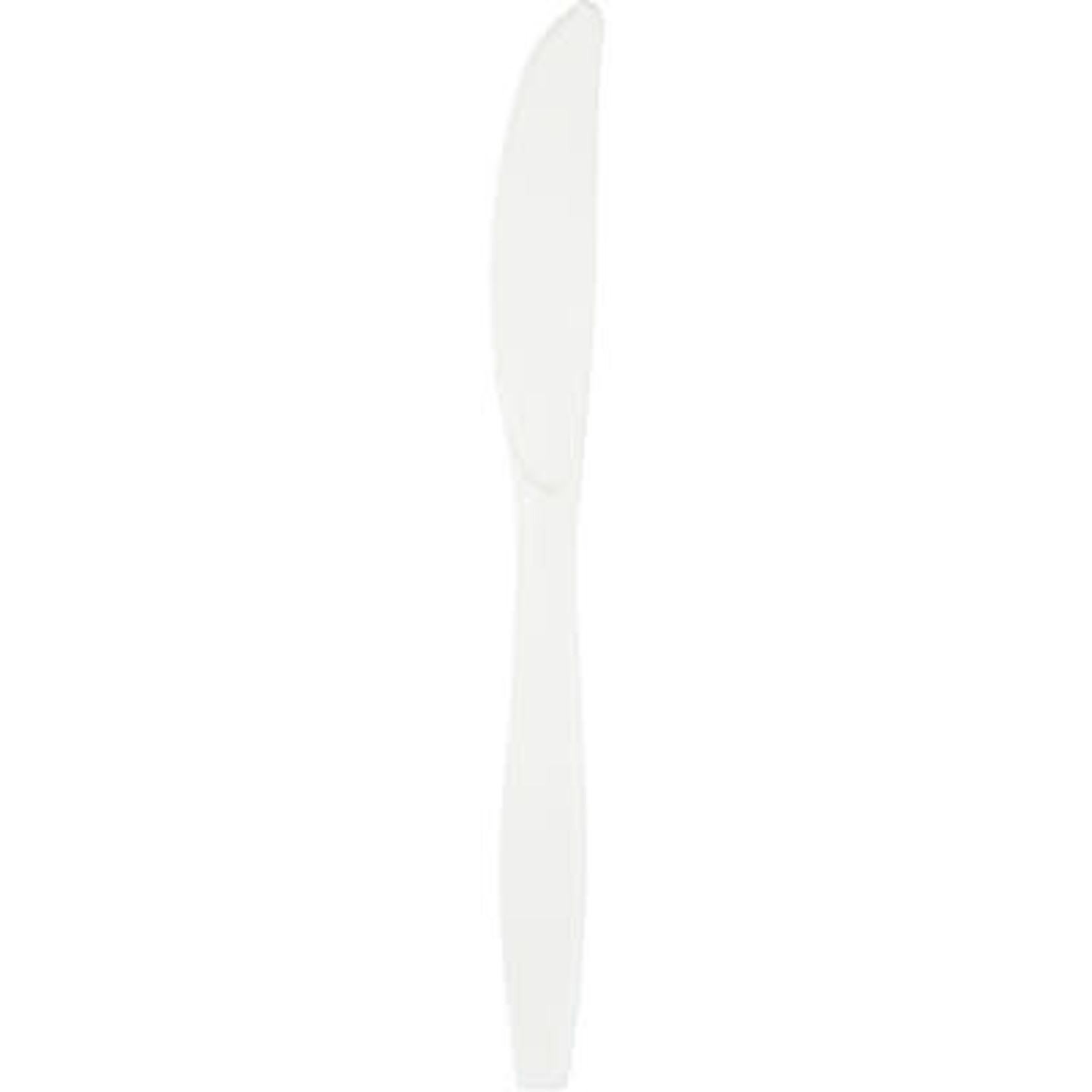 Touch of Color White Premium Plastic Knives - 24ct.