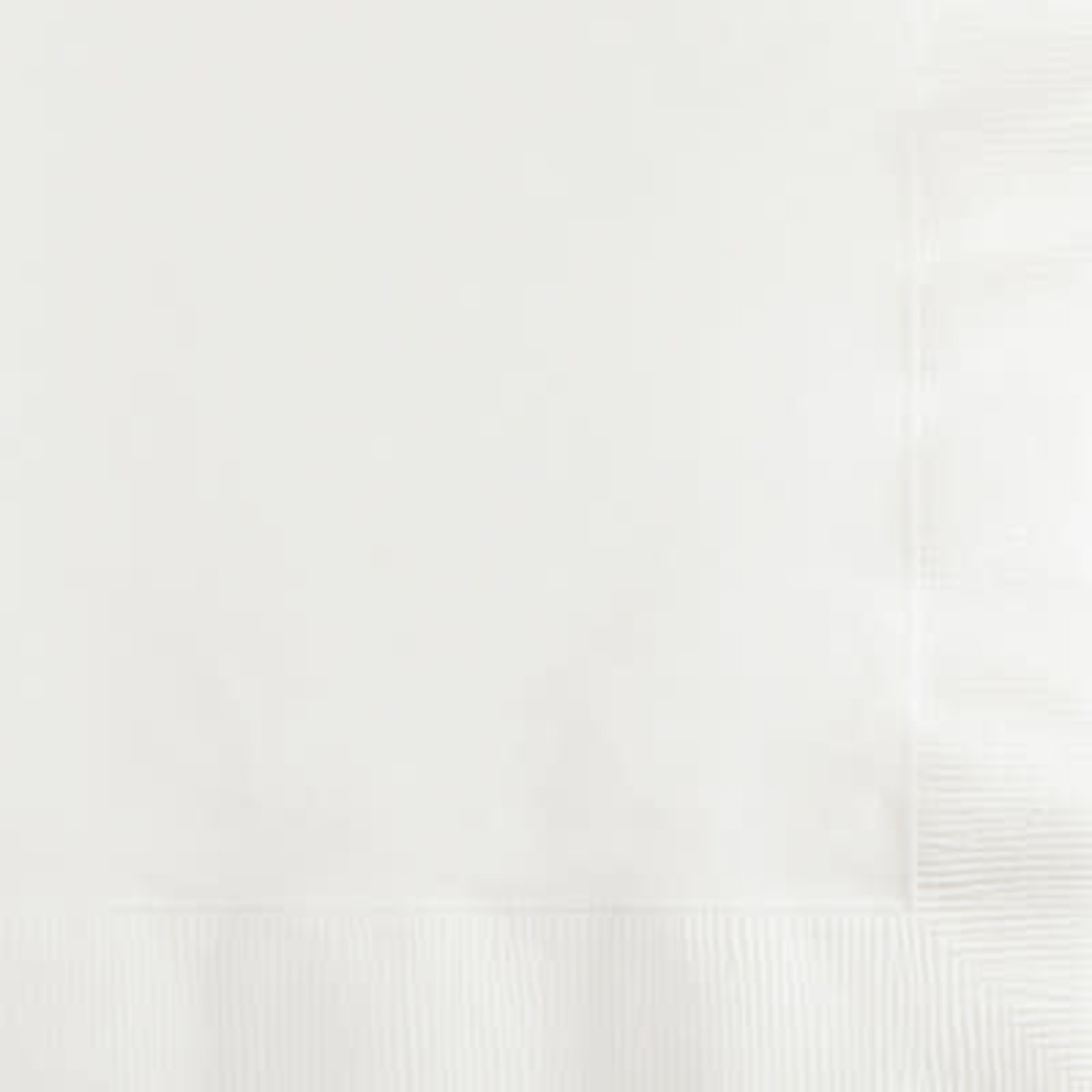 Touch of Color White 2-Ply Beverage Napkins - 50ct.