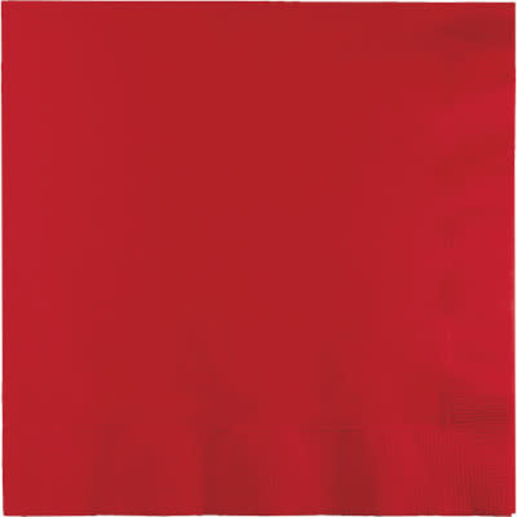 Touch of Color Classic Red 2-Ply Lunch Napkins - 50ct.