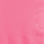 Touch of Color Candy Pink 2-Ply Beverage Napkins - 50ct.