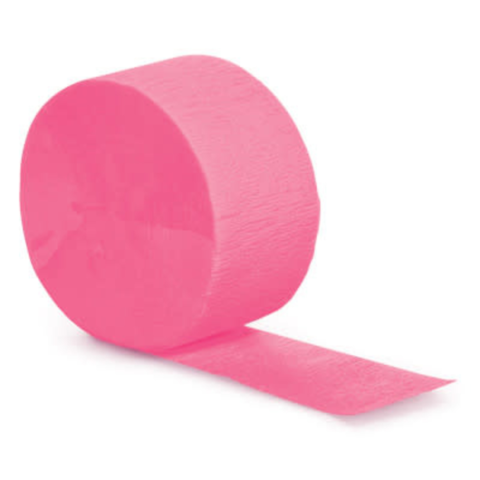 Touch of Color 81' Candy Pink Crepe Paper Streamer