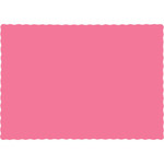 Touch of Color Candy Pink Paper Placemats - 50ct.