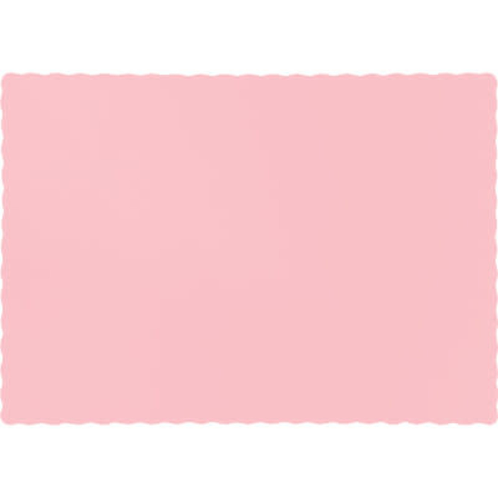 Touch of Color Classic Pink Paper Placemats - 50ct.