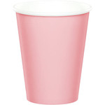 Touch of Color 9oz. Classic Pink Hot/Cold Paper Cups - 24ct.