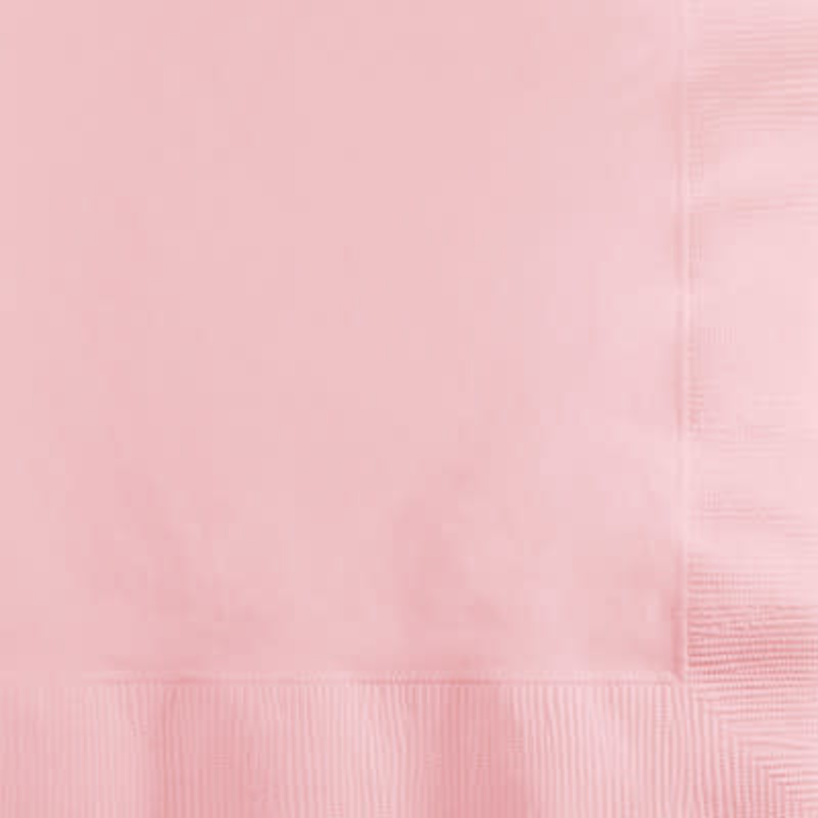 Touch of Color Classic Pink 2-Ply Beverage Napkins - 50ct.