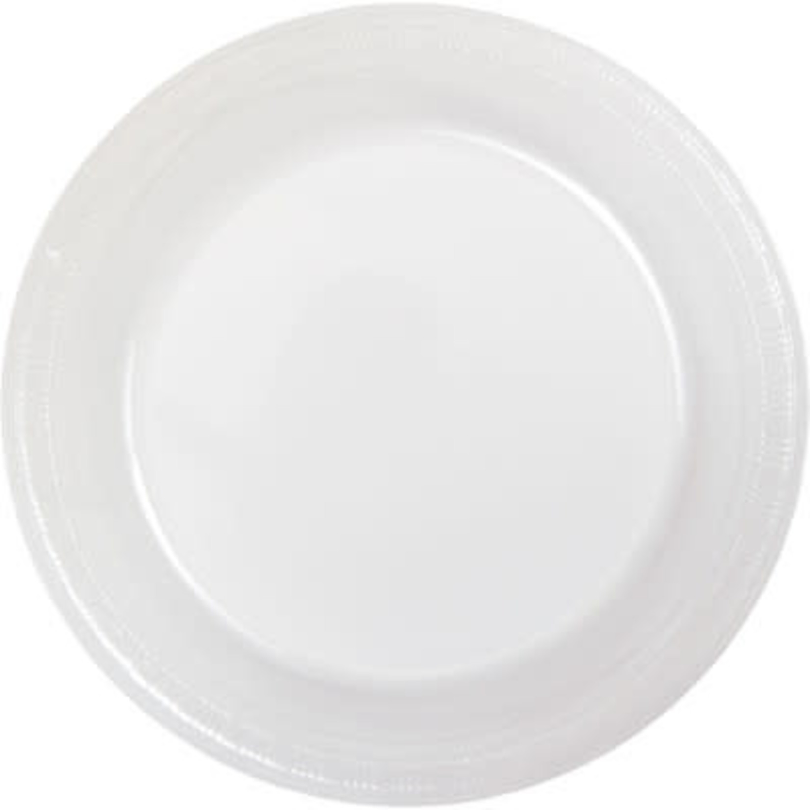 Touch of Color 7" Clear Plastic Plates - 20ct.