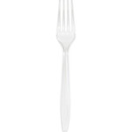 Touch of Color Clear Premium Plastic Forks - 24ct.