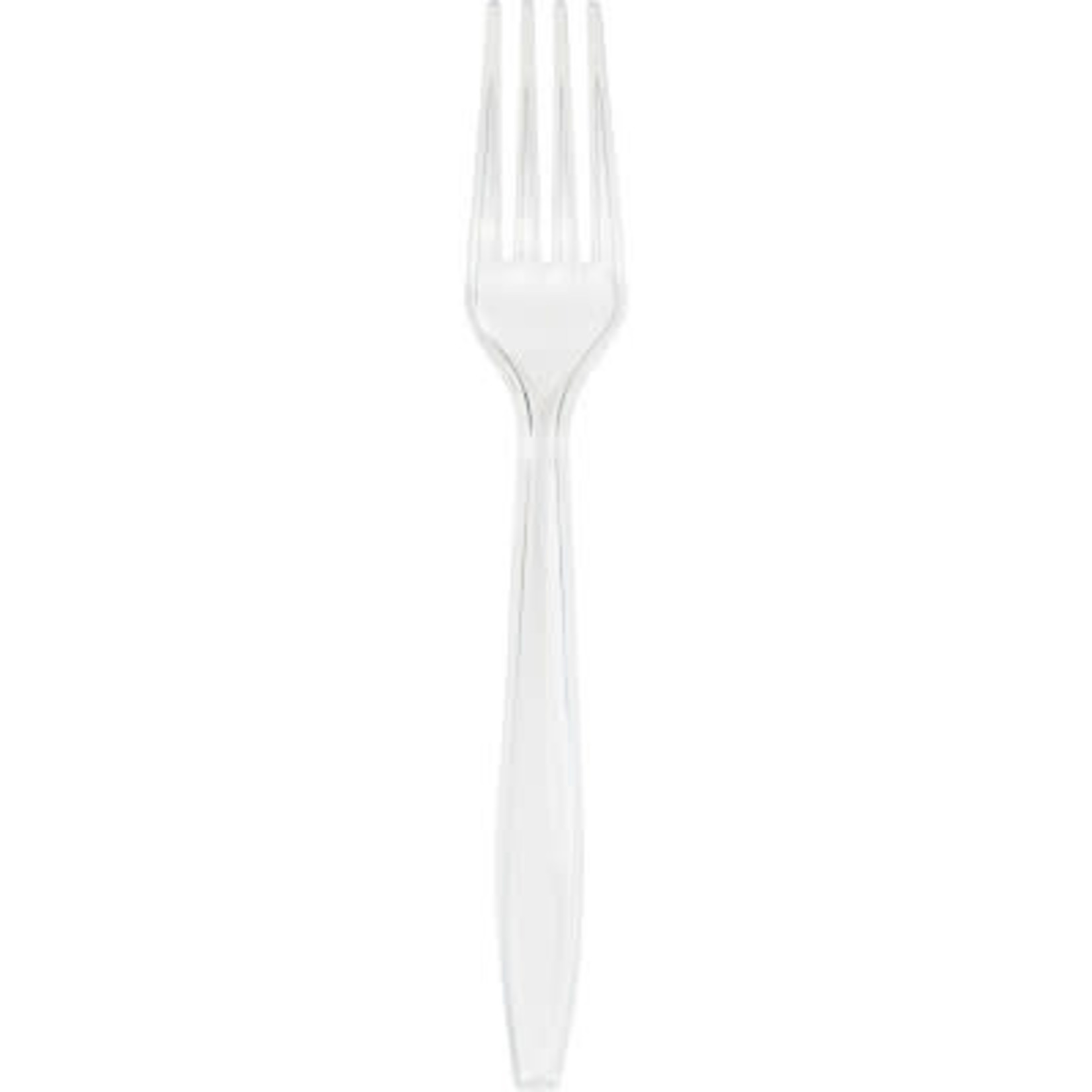 Touch of Color Clear Premium Plastic Forks - 24ct.