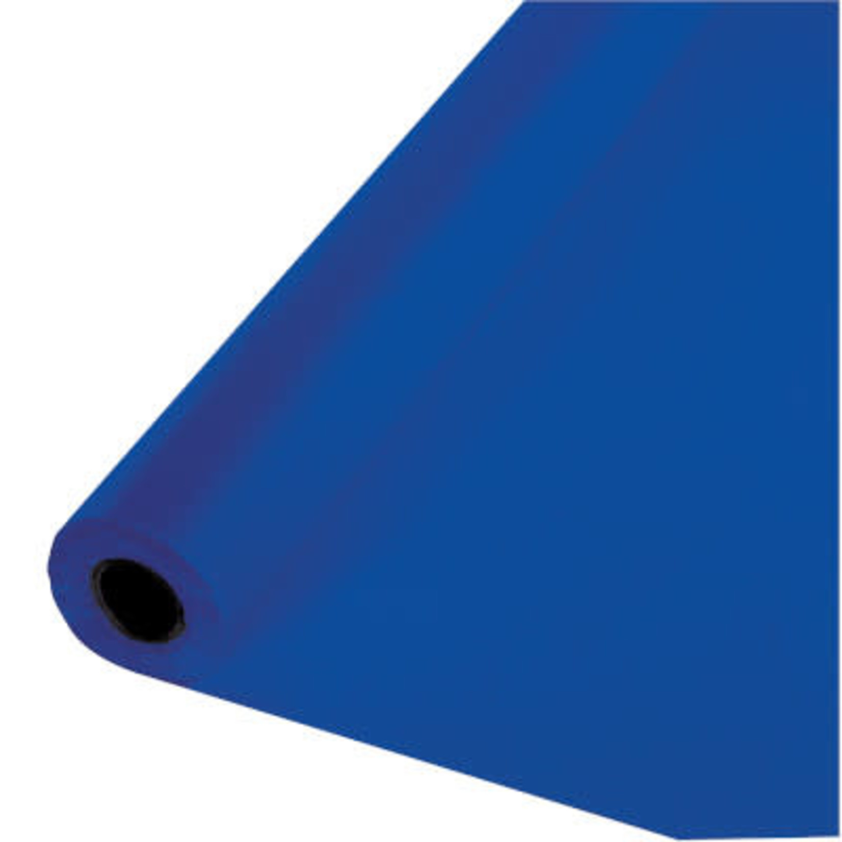 Touch of Color 100' Cobalt Blue Tablecover Roll