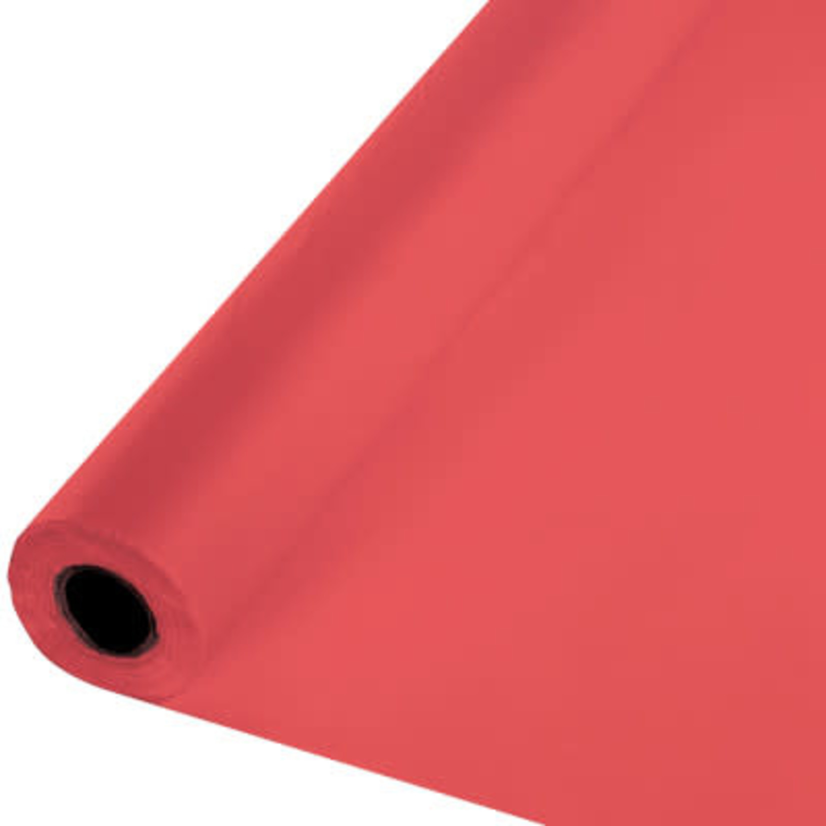Touch of Color CORAL PLASTIC BANQUET ROLL