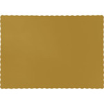 Touch of Color Glittering Gold Paper Placemats - 50ct.