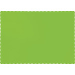 Touch of Color Lime Green Paper Placemats - 50ct.