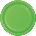 Touch of Color 10" Lime Green Paper Banquet Plates - 24ct.