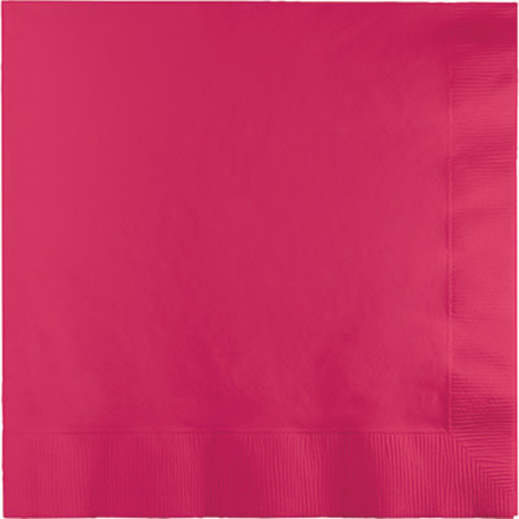 Touch of Color Hot Magenta 2-Ply Lunch Napkins - 50ct.