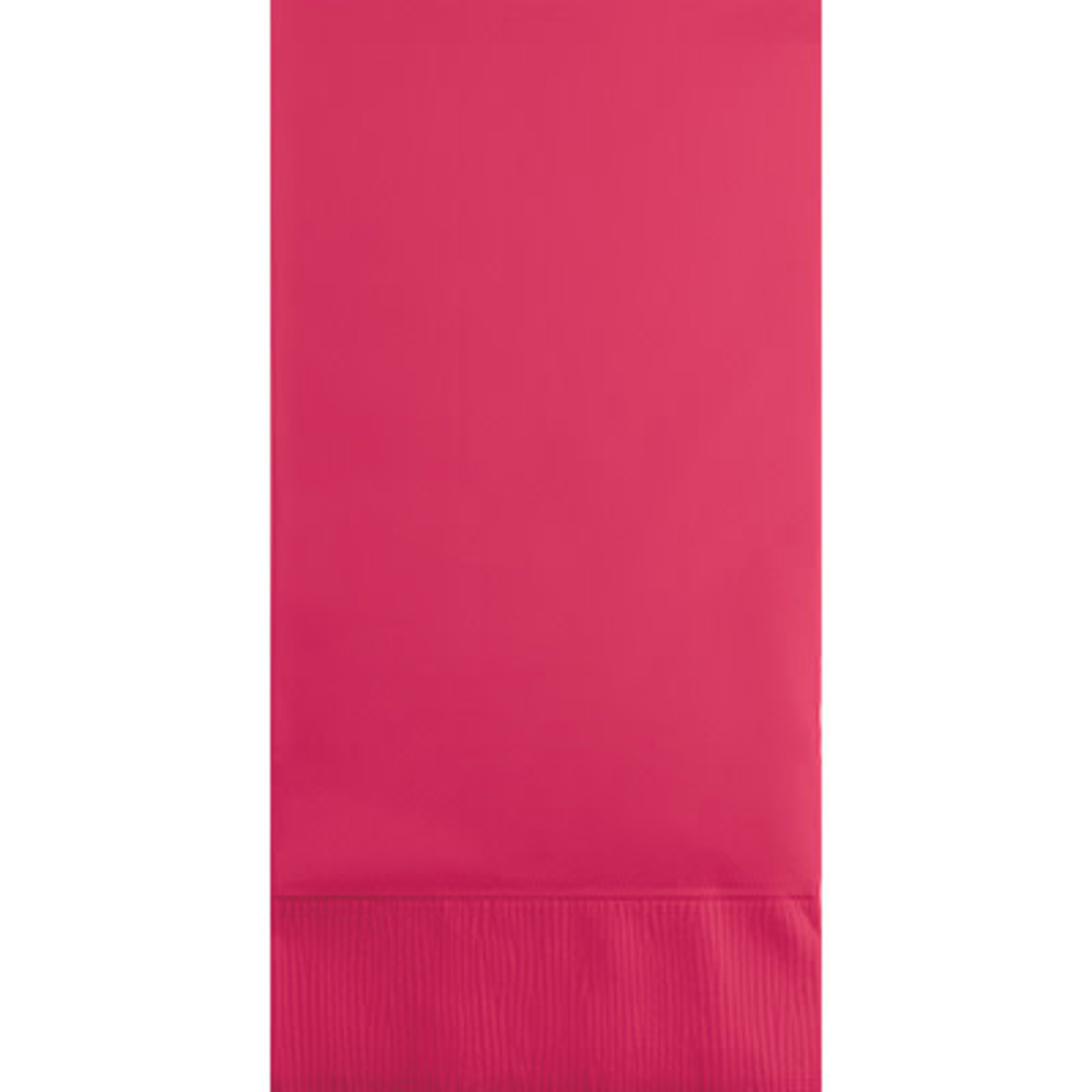 Touch of Color Magenta Pink 3-Ply Guest Towels - 16ct.