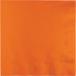 Touch of Color Sunkissed Orange 2-Ply Lunch Napkins - 50ct.