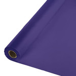 Touch of Color 100' Purple Plastic Tablecover Roll - 1ct.