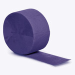 Touch of Color 81' Purple Crepe Paper Streamer