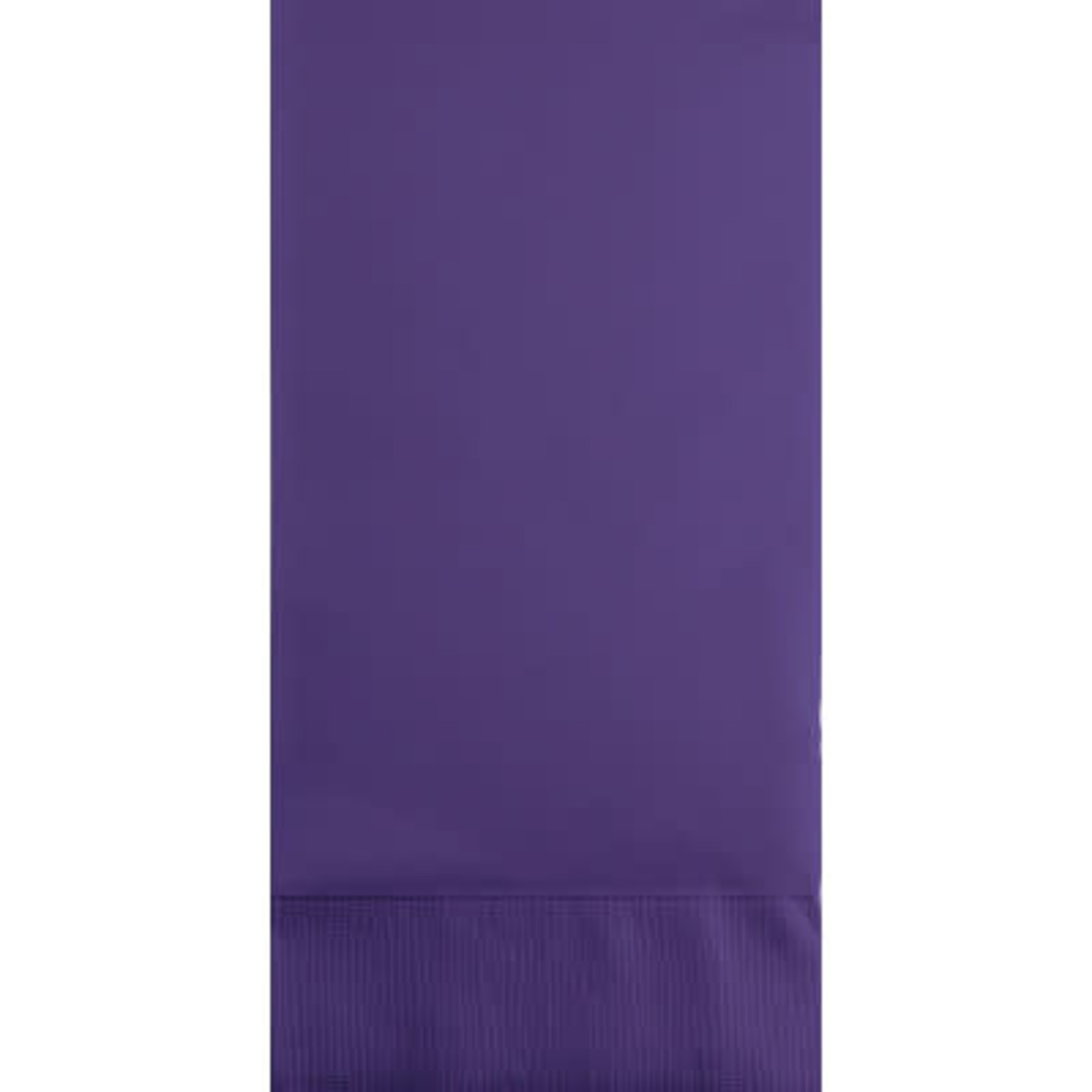 Touch of Color Purple 3-Ply Guest Towels - 16ct.