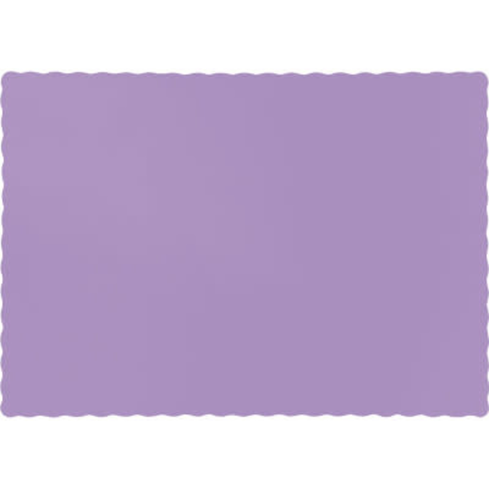 Touch of Color Lavender Paper Placemats - 50ct.