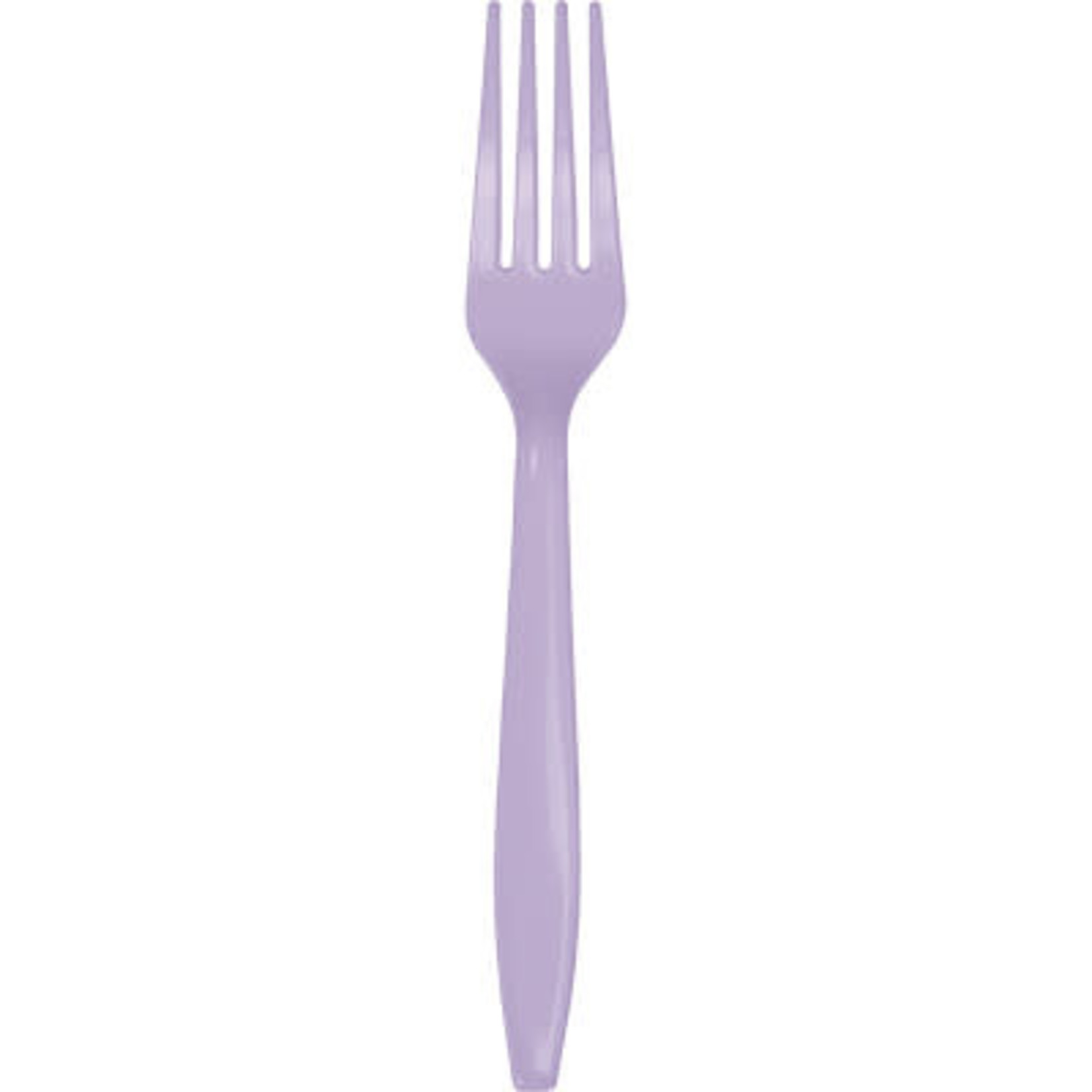 Touch of Color Lavender Premium Plastic Forks - 24ct.