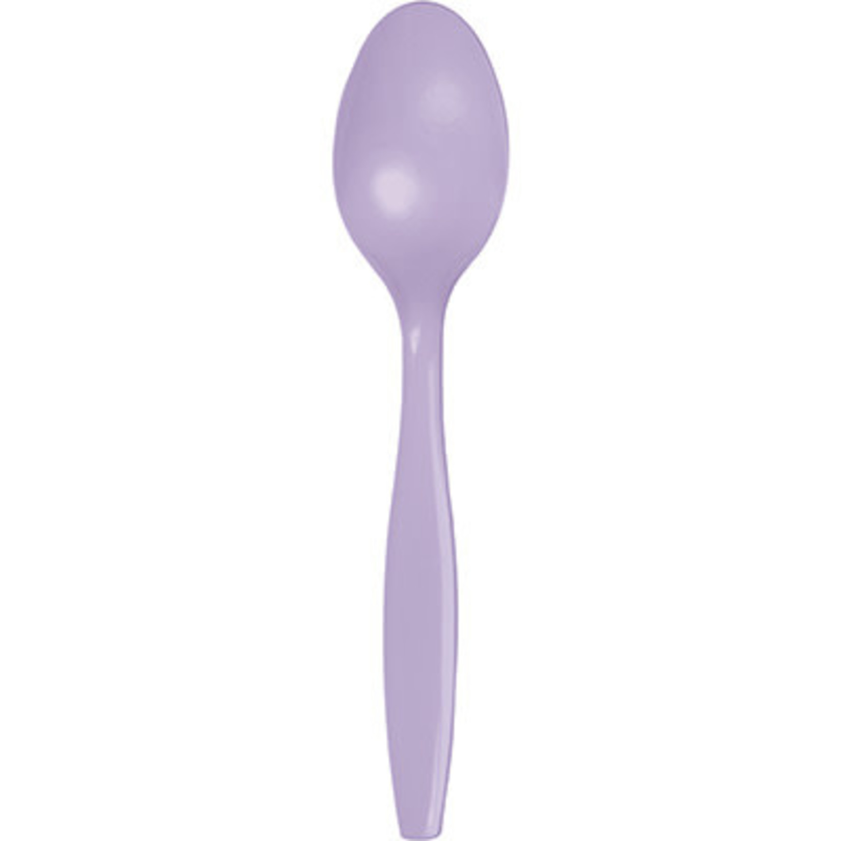 Touch of Color Lavender Premium Plastic Spoons - 24ct.