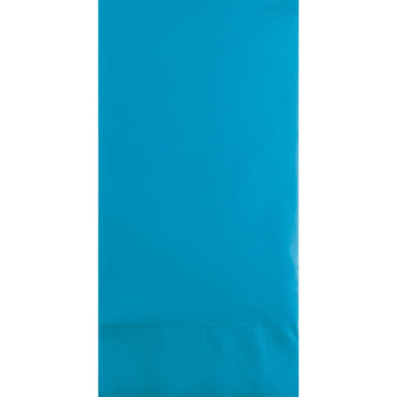 Touch of Color Turquoise Blue 3-Ply Guest Towels - 16ct.