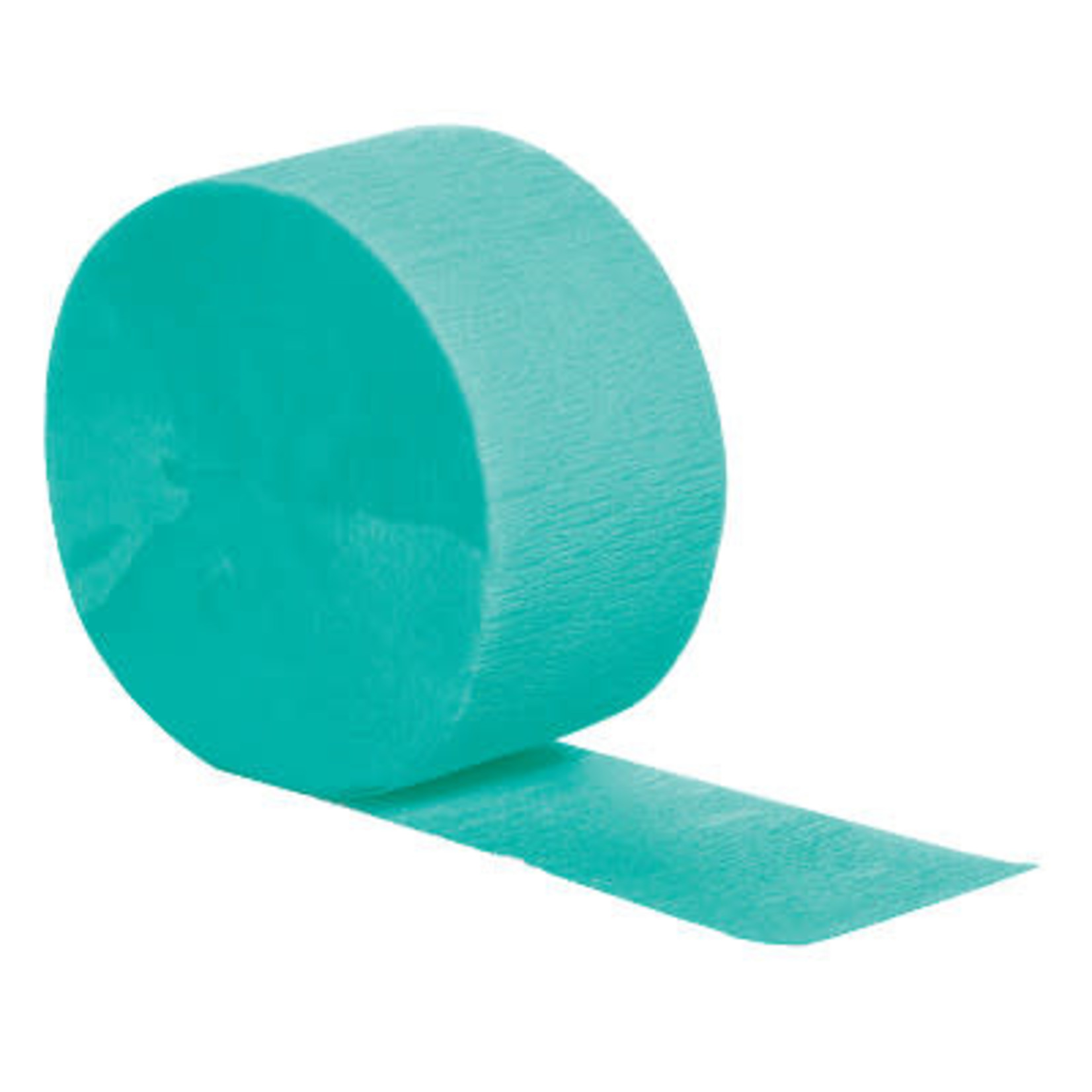 Touch of Color 81' Teal Lagoon Crepe Paper Streamer