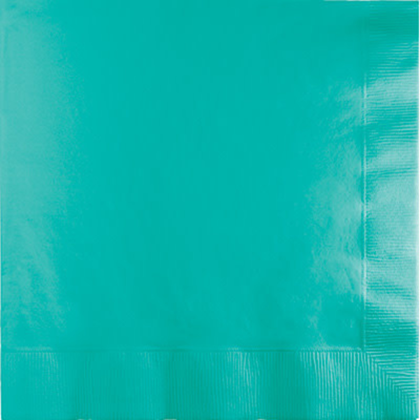 Touch of Color Teal Lagoon 2-Ply Lunch Napkins - 50ct.
