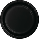 Touch of Color 10" Black Velvet Paper Plates - 24ct.