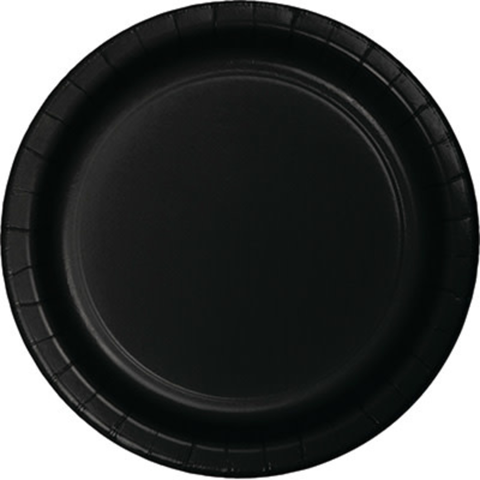 Touch of Color 10" Black Paper Banquet Plates - 24ct.