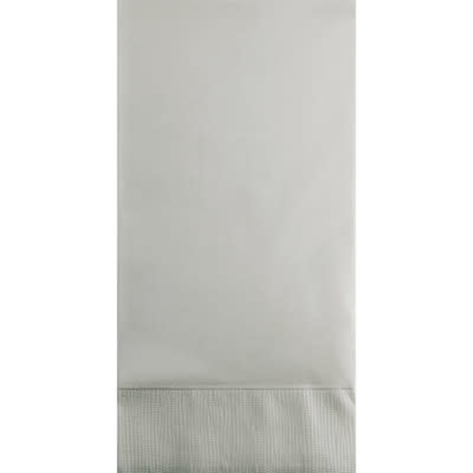 Touch of Color Shimmering Silver 3-Ply Guest Towels - 16ct.
