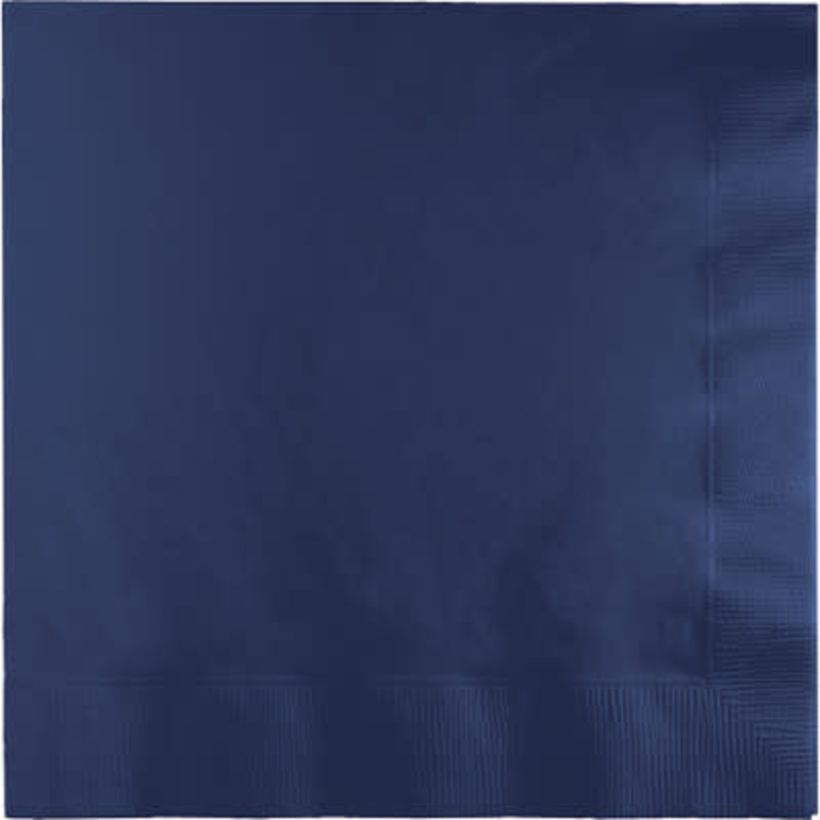 Touch of Color Navy Blue 2-Ply Lunch Napkins - 50ct.