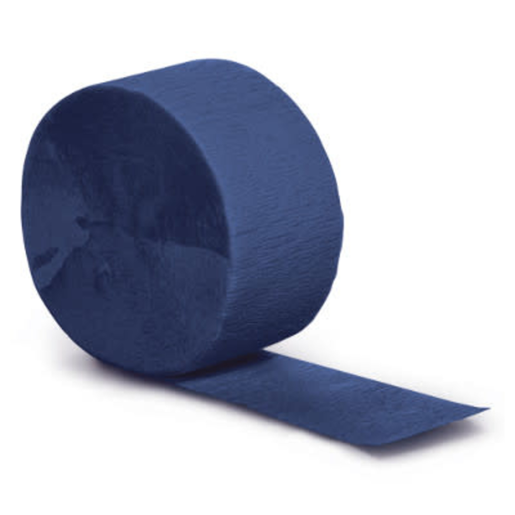 Touch of Color 81' Navy Crepe Paper Streamer