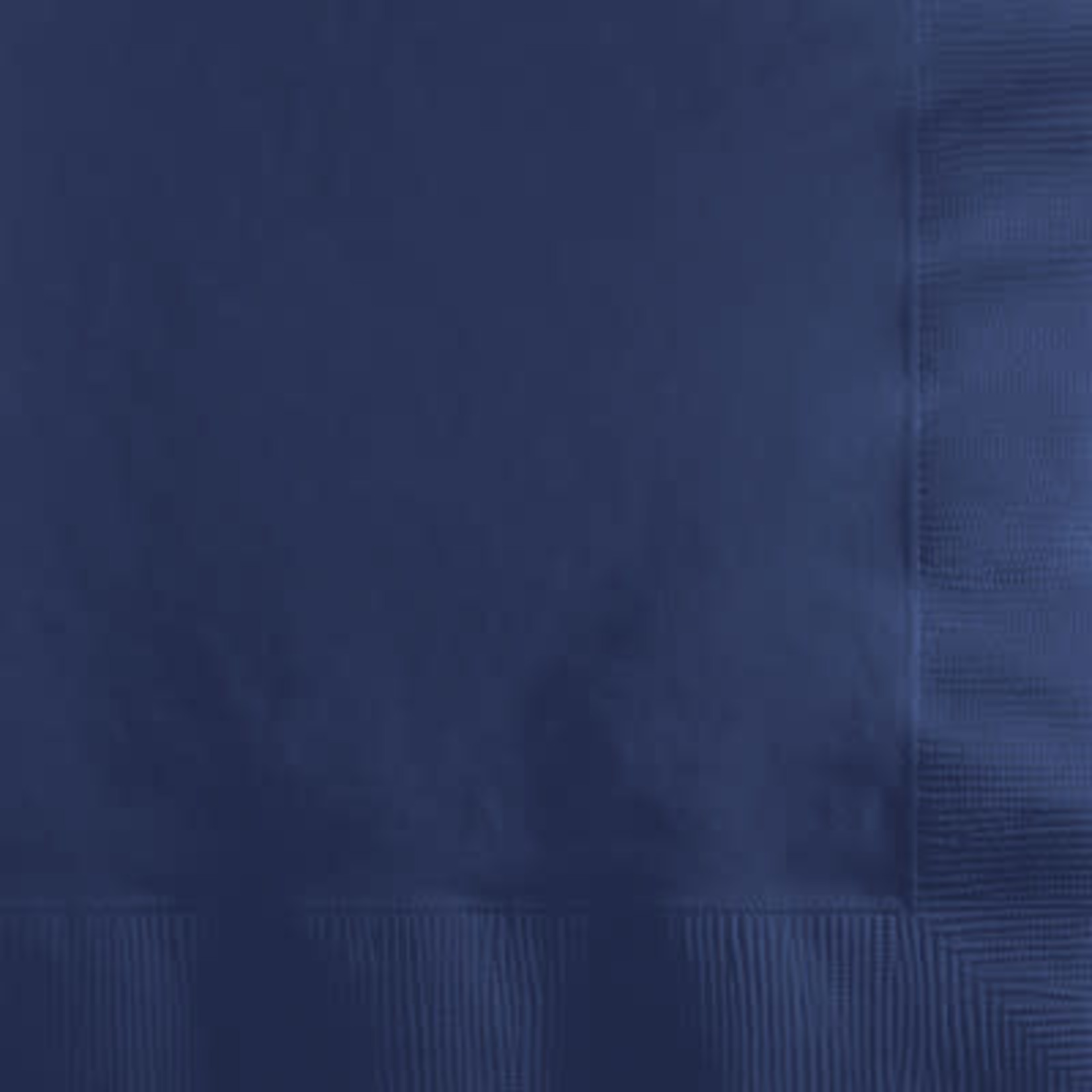 Touch of Color Navy Blue 2-Ply Beverage Napkins - 50ct.